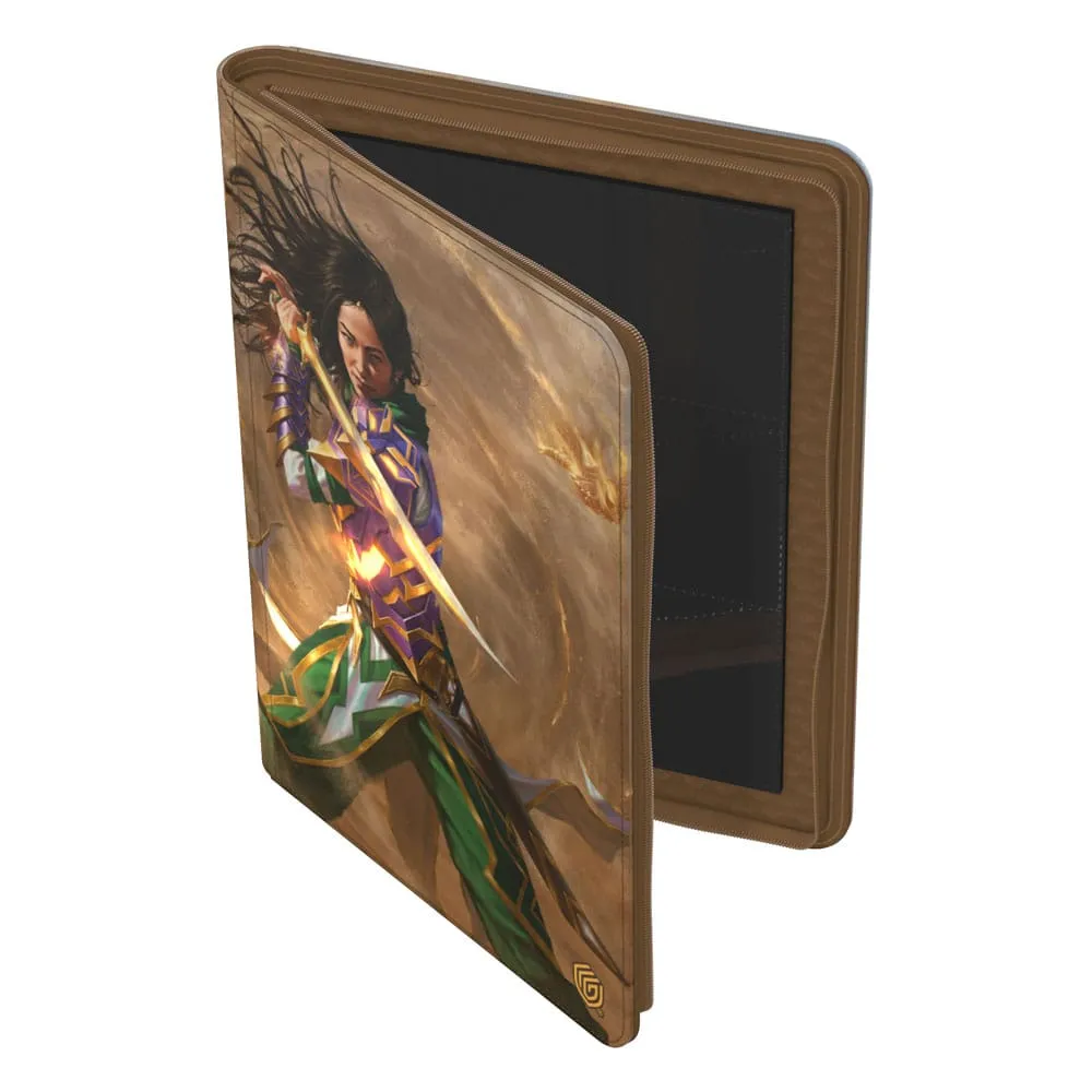 Ultimate Guard Zipfolio 18-Pocket Xenoskin (360 double-sleeved cards) Magic: The Gathering "Tarkir: Dragonstorm" - Descendant of Storms